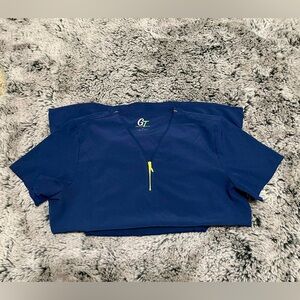 Green Town Navy Blue Scrub Set